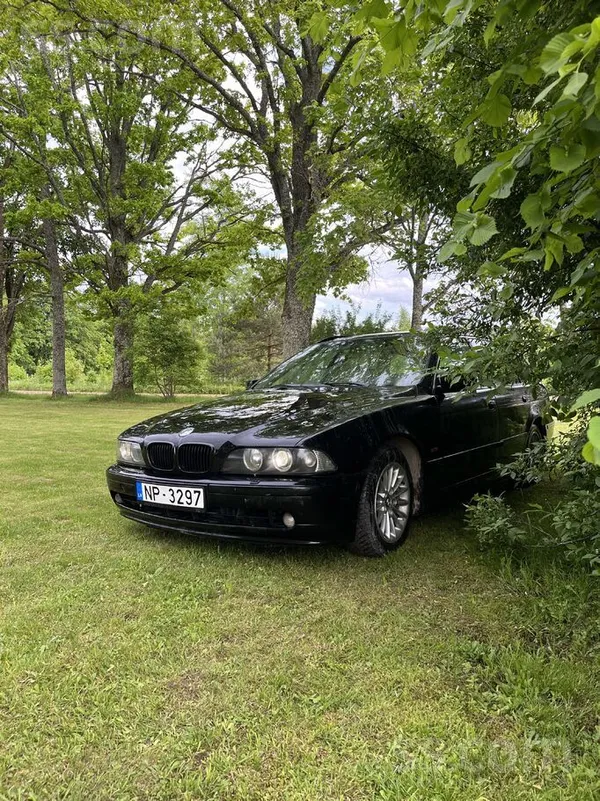 Pardodas Bmw e39 2.5d manuāla. auto bez tehniskas apskates nodokļi nomaksāti