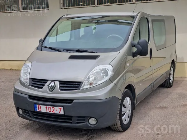 Renault Tikko no Beļģijas Renault Trafic, L2H1 (garā bāze)