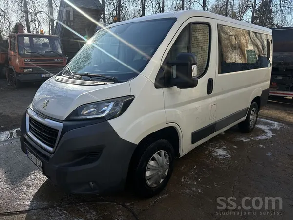 Peugeot Peugeot Boxer, 2014.gada, 9 vietas, 2.2 dīzelis, 9