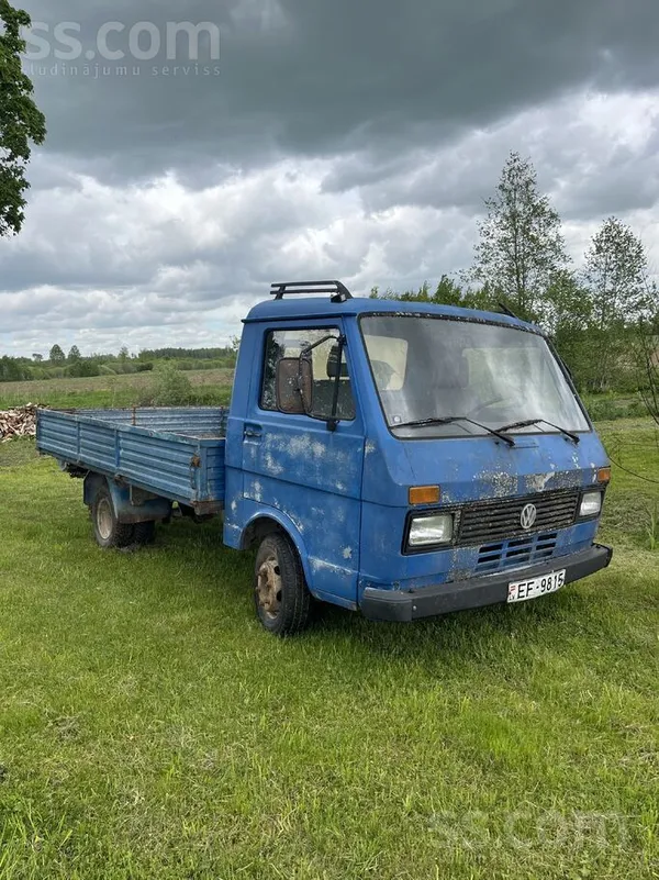 Volkswagen Tirgojās volkswagen Lt35 kravas busu ar veco labo 