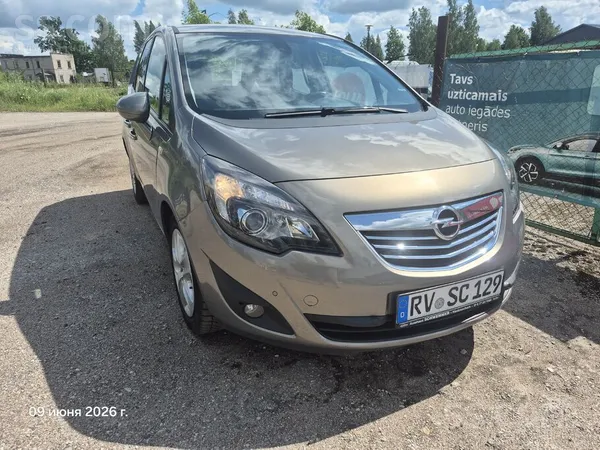 Opel Meriva-B, 2012 года, дизель 1.7литра/ 96 kw. В Лат