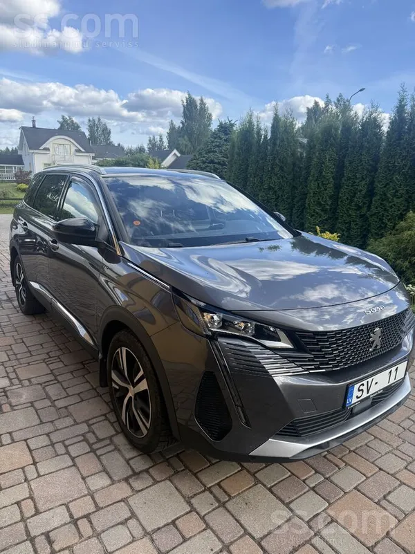 Peugeot GT Pack. 7 vietas, dīzelis ar automātisko pārnesum