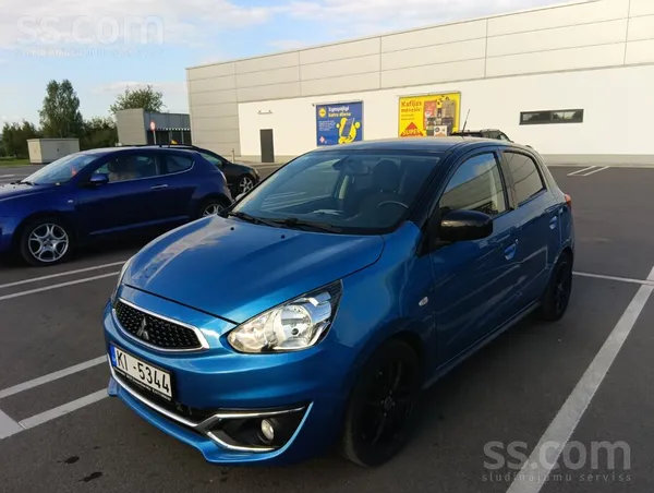 Mitsubishi Kompakts un ekonomisks auto, labā tehniskajā stāvo
