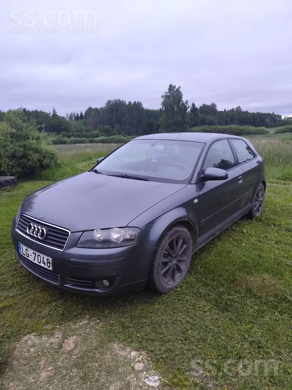 Audi (šis no Mi) Auto vizuāli izskatās pievilcīgi un so