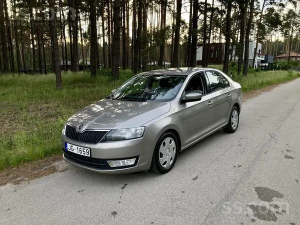 Skoda Pārdodu sievas automašīnu Skoda Rapid 1.6 tdi