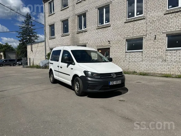 Pārdodu koptu un labi uzturētu VW Caddy 2.0 Tdi 55kW, manuālā ātrumkārba, ti