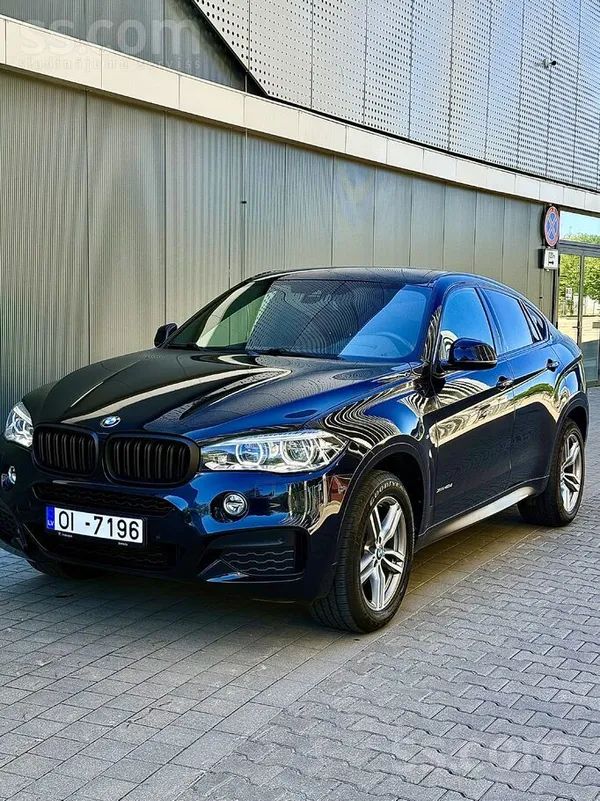 BMW Bmw x6 4.0d, 2019.g m-pakotne, 98k nobraukums, pir
