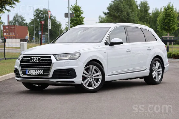 Audi Audi Q7, S-line, 7 vietas, 3.0d, 200 kw, automāts,