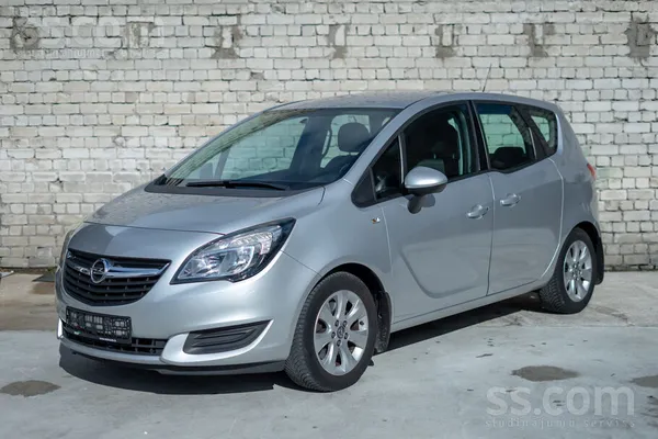 Opel No Nīderlandes Opel Meriva Facelift 1.6 dīzelis 81