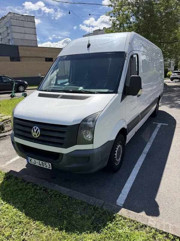 Volkswagen Pārdod ietilpīgu WV Crafter L4H3. Cena norādīta ar