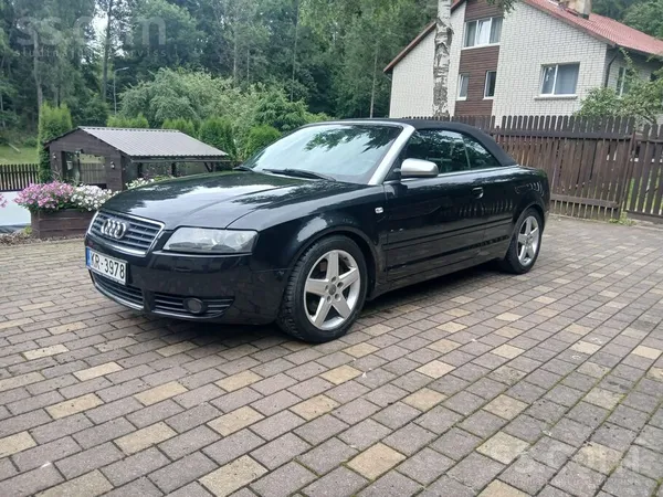Audi Pārdodu A4 kabrioletu labā stāvoklī. 
