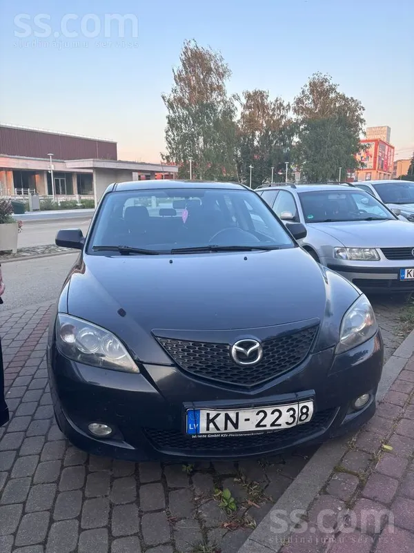 Mazda Pārdodas mazda 3 ar 1.6benzina dzineju manuālu kar
