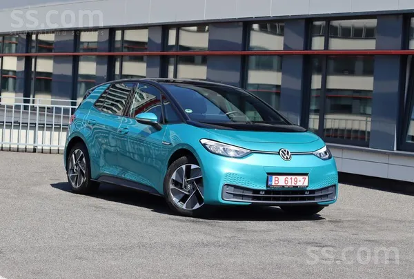 Pieejams Ekii. Iespējama garantija. Id3 Pro, 58/62Kwh, ar pilnu uzlādi pēc r