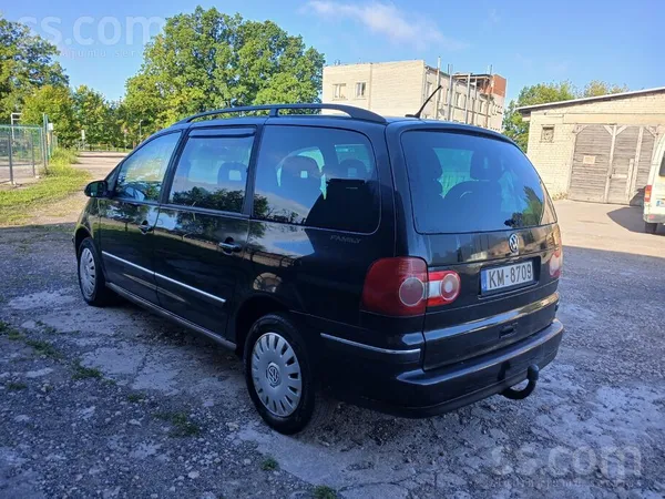 Volkswagen Ww Sharan 1, 9 Tdi 117kv 7vietas jauna tehniska ap