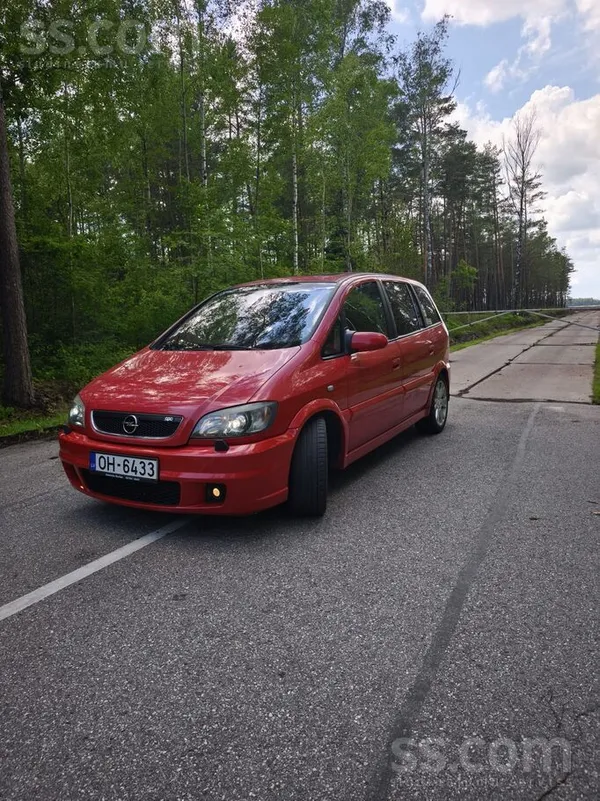 Opel Pārdošanā reta un jaudīga Opel Zafira A Opc ar 2.0