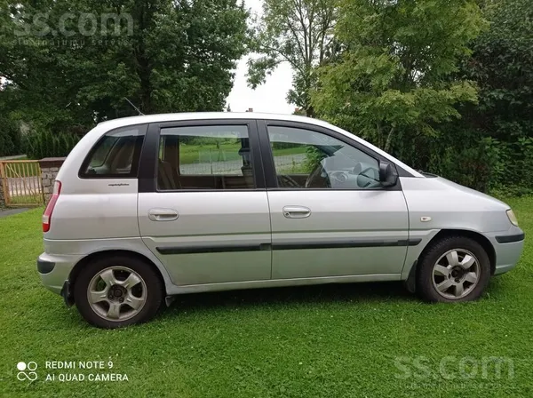 Hyundai Automašīna ir braucamā stāvoklī, teh. apskate līud