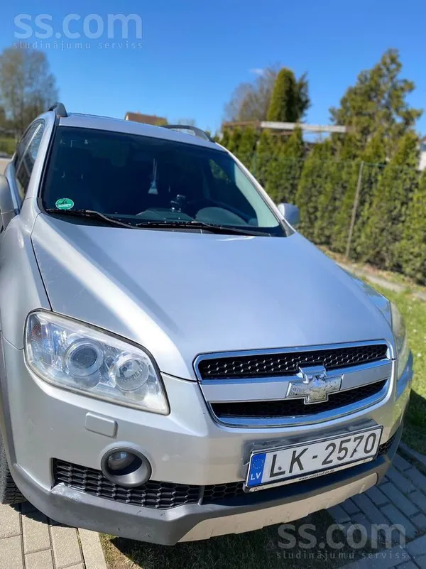 Chevrolet Pārdod Chevrolet Captiva – uzticams sabiedrotais i
