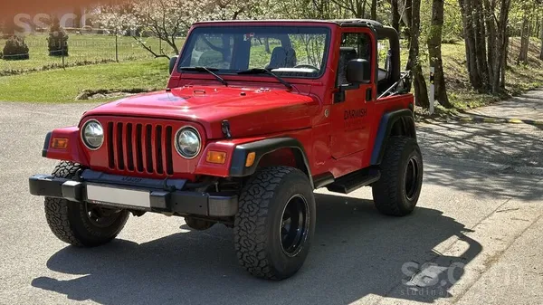 Jeep Pardodu 2005. gada Jeep Wrangler, ar 4.0L 6 cilind