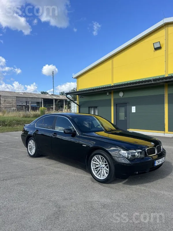 BMW Е65 полтора года назад привезена в Латвию . Свежий