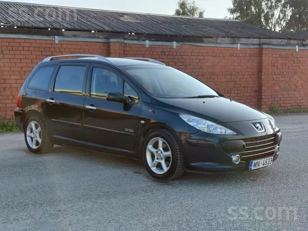 Peugeot Jauna TA .307sw ar 7 vietām. 1.6d 80kw ekonomisks.