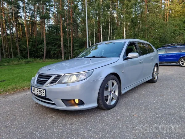 Saab 9.3 Vector. 1.9 Dīzelis 110kw. Automātiskā ātrumkārba. Ādas salons ar e