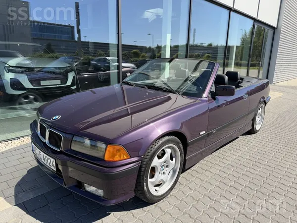 BMW BMW E36 318i M Sport Dayton Violet Cabrio