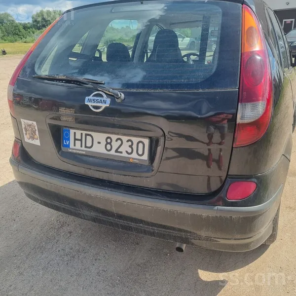 Nissan Pārdod Almera Tino, jauni suporti nomainīti, Ceļa 