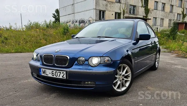 BMW 316ti compact. 2019. gadā ievests Latvijā, ļoti la