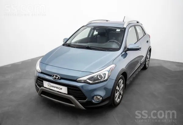 Hyundai i20 Active.
Hyundai i20 Active ir labi kopts un vizuāli tīrs kom