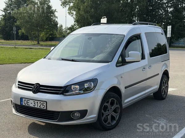 Volkswagen VW Caddy Life 1, 6 dīz. 75kw, automāts, navigācija