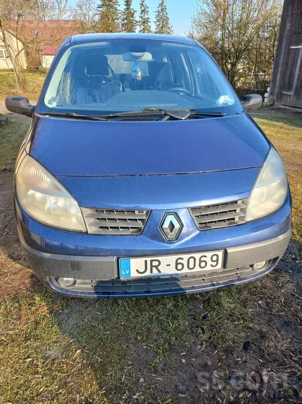 Renault Pārdod Renault Scenic. Tehniskā apskate līdz 2027.