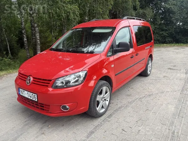 Volkswagen Pārdodu caddy maxi kravas furgonu, 2 sēdvietas, 2.