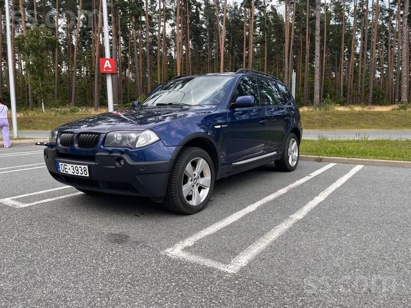 BMW BMW X3 E83 čuguna motors M57, 150 kW, bez dīzeļdaļ