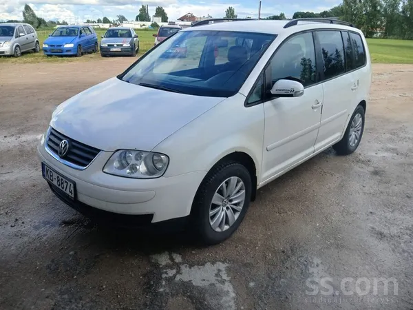 Volkswagen Pārdodu VW Touran, 1.9 dīzelis, manuāls. Tehniski 