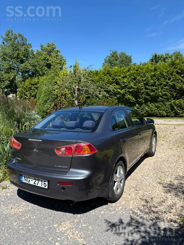 Pārdodu 2008. gada Mitsubishi Lancer ar benzīna dzinēju (80 kW) un automātis