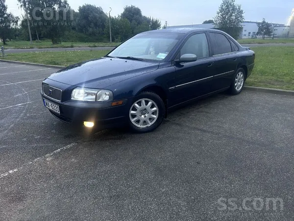 Volvo Tiek tirgots Volvo s80 d5 120 kW mehāniska kārba