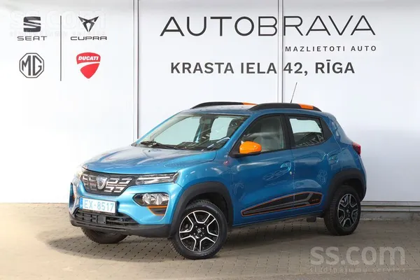 Dacia Piedāvājam Dacia Spring 24kwh. Elektro dzinējs. 33