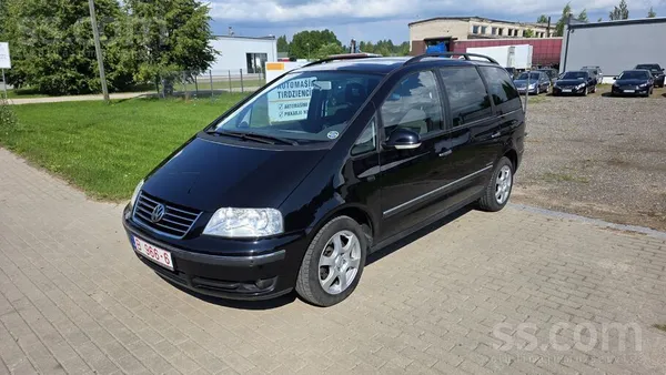 Volkswagen Vw-Sharan 2, 0tdi 103kw, 7 sēdvietas. Auto atvests