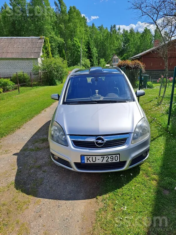 Opel Tiek tirgota Opel Zafira 2006.gads, motors 1.9 Cdt