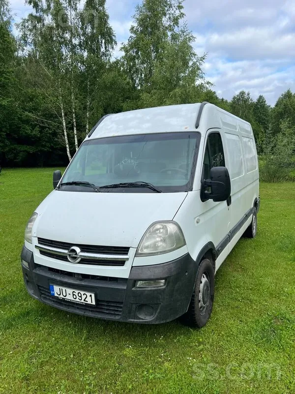 Opel Darba buss, 3 sēdvietas ar šoferi ieskaitot, nestr
