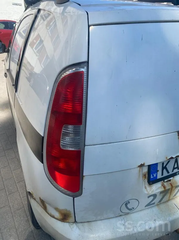 Skoda Škoda praktik. Braucama. Rīga. ...