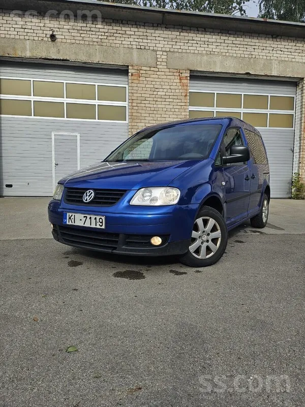 Volkswagen Pardodas 7 vietigajs Volkswagen Caddy 2005gada, 1.