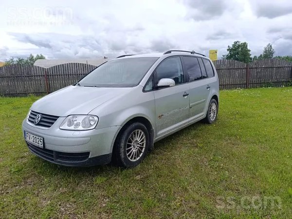 Volkswagen Pārdod VW Touran 1.9 Tdi ar slimības lapu. Nodokli