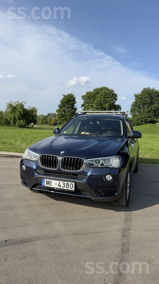BMW Pārdodu BMW X3 xDrive20d (F25), 2014. gads (pirmā 