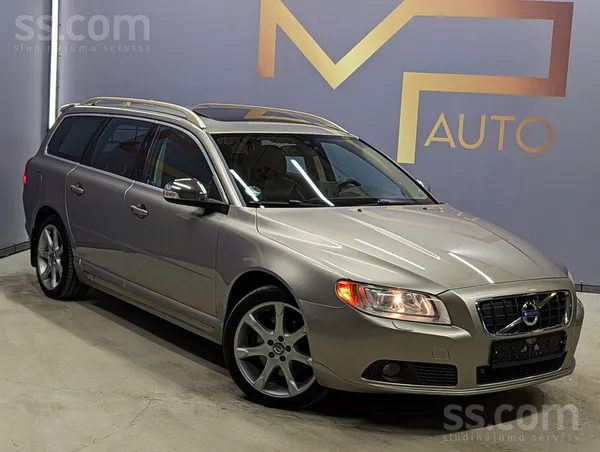 Polestar Power Volvo V70 T6 3.0i turbo 232.kw/315.zs Awd, Seashell Metallic,
