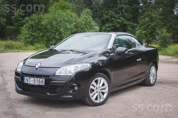 Renault Megane CC Cabrio, 2010.gada, 1.4 tce benzīna motors (viens no nedaud