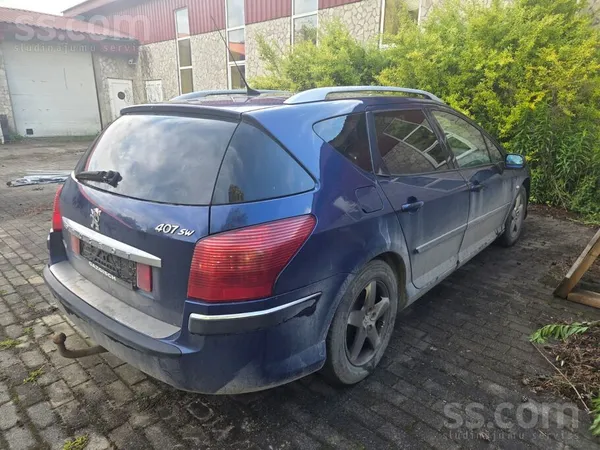 Peugeot Pārdodu Peugeot 407 SW. Auto ir ejošā kārtībā, pie