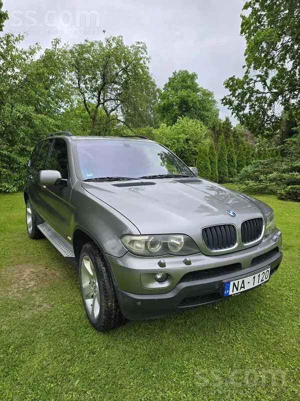 BMW Pārdod labu X5, 3.0d, 160kw, webasto apsilde, meln