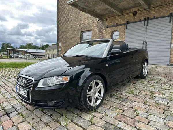 Audi Kabriolets no Spānijas, bez rūsas