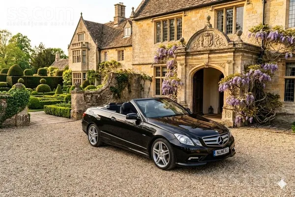 Īpašnieks pārdod MB E350cdi Cabrio - 170 kW. Rūpnīcas Amg pakotne. Pieejama